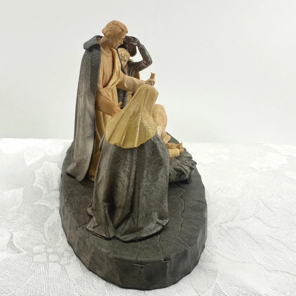 Vintage Nativity Scene Made in Italy Christmas Figures Traditional Manger Scene